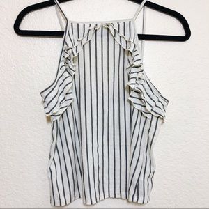 NEVER WORN!! Stripped tank